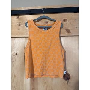 Afends Recycled Cotton Womens Orange Tank S